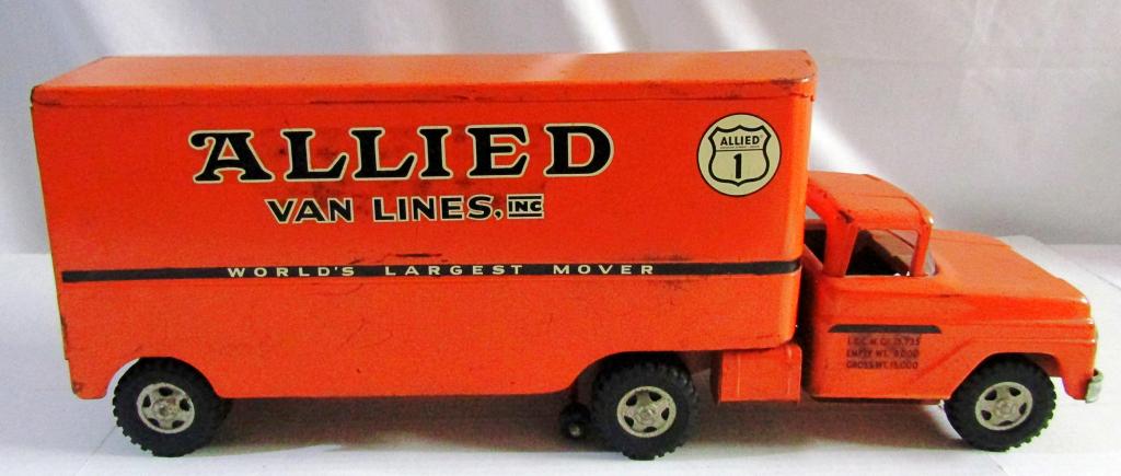 1960'S TONKA ALLIED VAN LINES TRUCK (1 of 15)