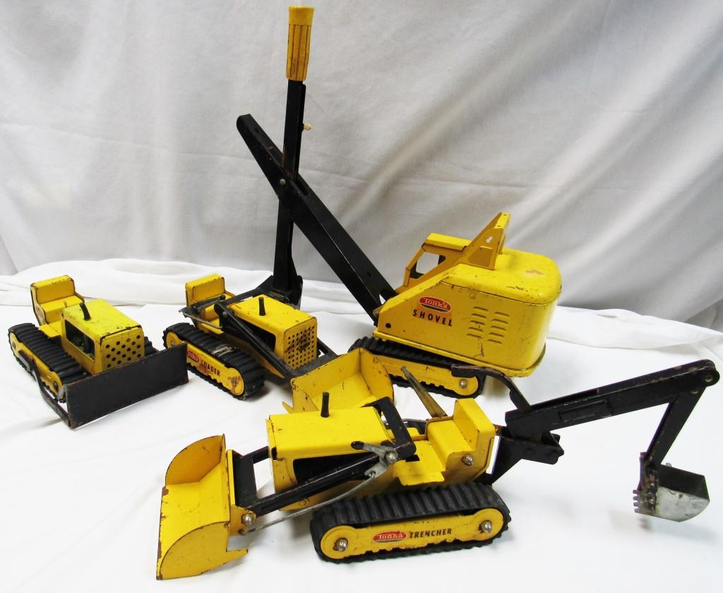 (4) TONKA CONSTRUCTION PRESSED STEEL (1 of 5)