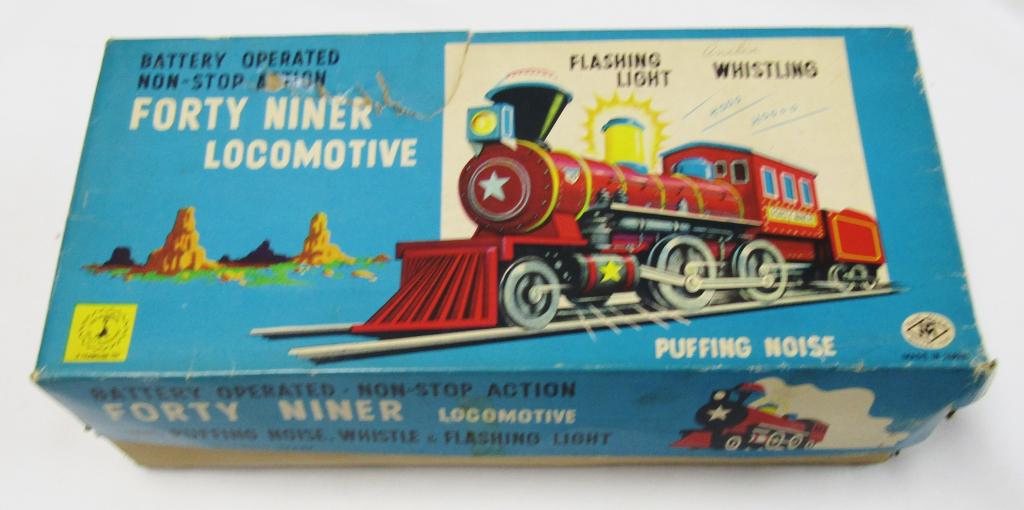 FORTY NINER 1950’s Tin Litho Train (1 of 8)