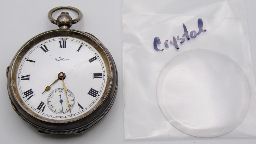 WALTHAM 18 SIZE KEY WIND POCKET WATCH (1 of 5)