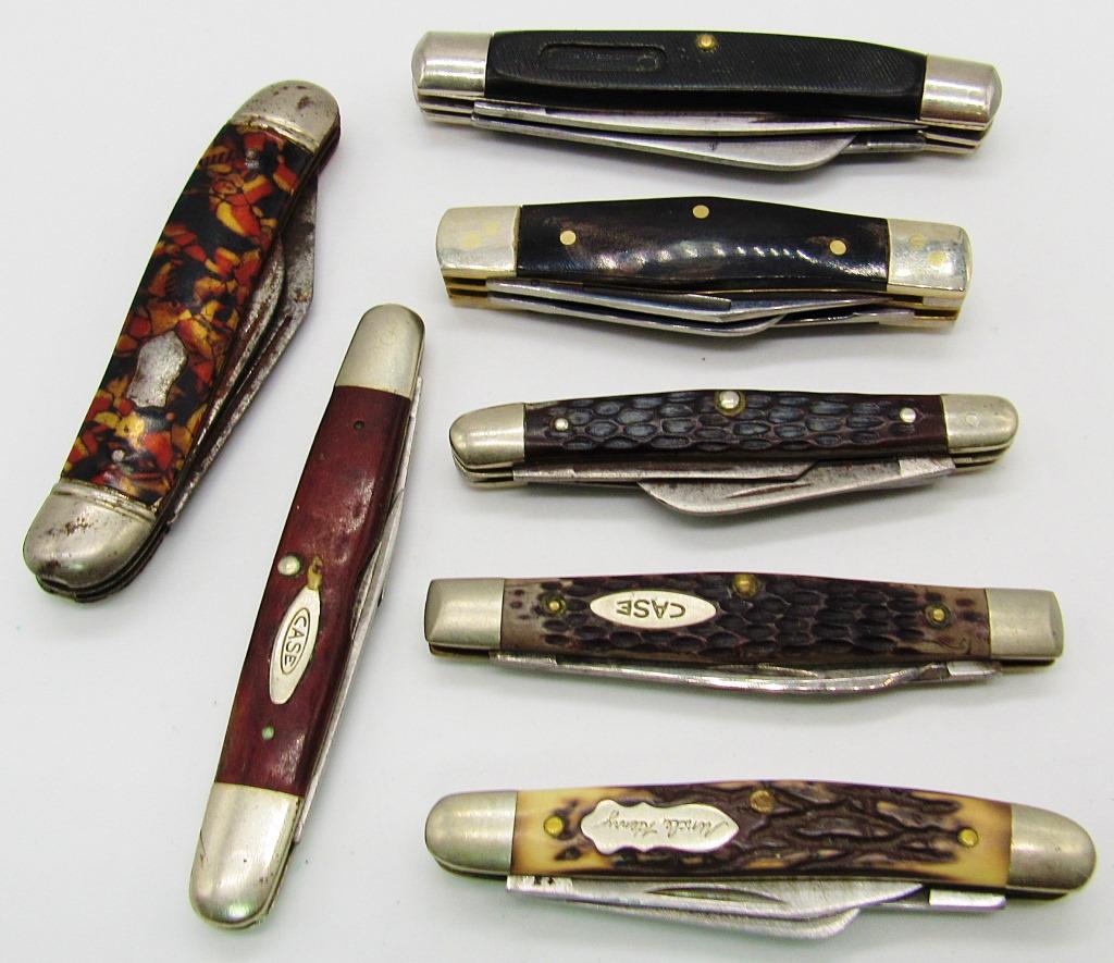 (7) FOLDING POCKET KNIVES (1 of 2)
