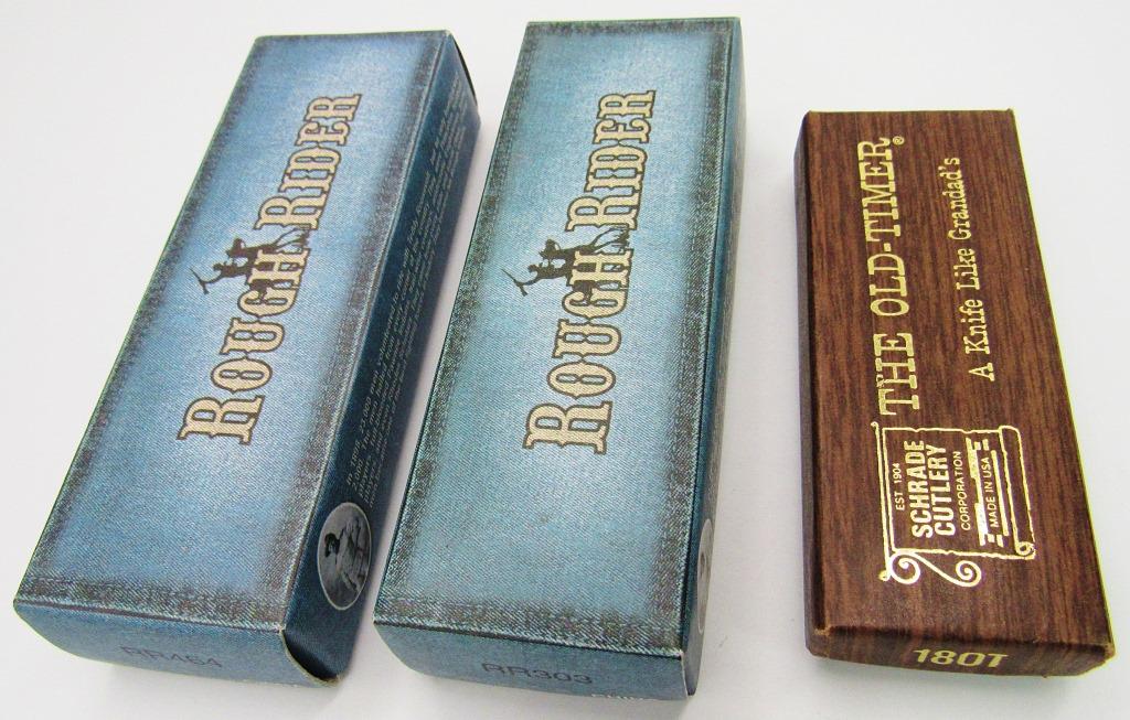 (2) ROUGH RIDER & (1) SCHRADE OLD TIMER 180T (1 of 2)