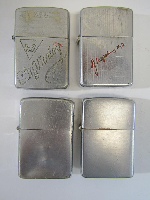 (4) 1947 ZIPPO LIGHTERS ! (1 of 4)