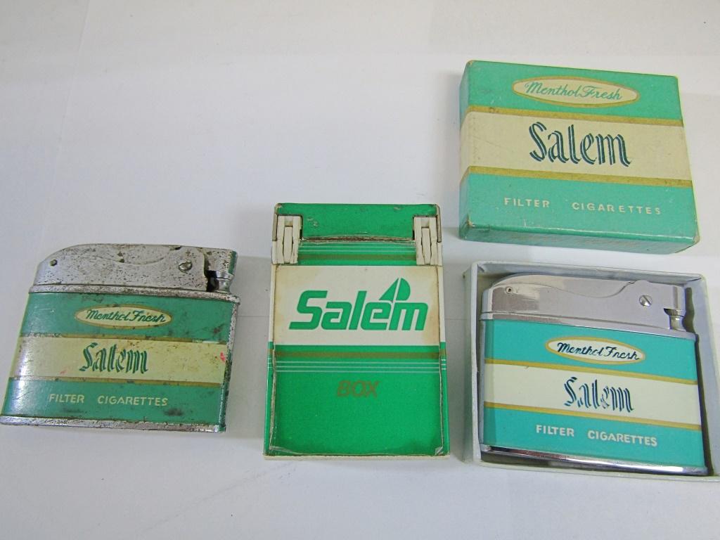 (3) VTG. "SALEM FILTER CIGARETTES" LIGHTERS! (1 of 3)