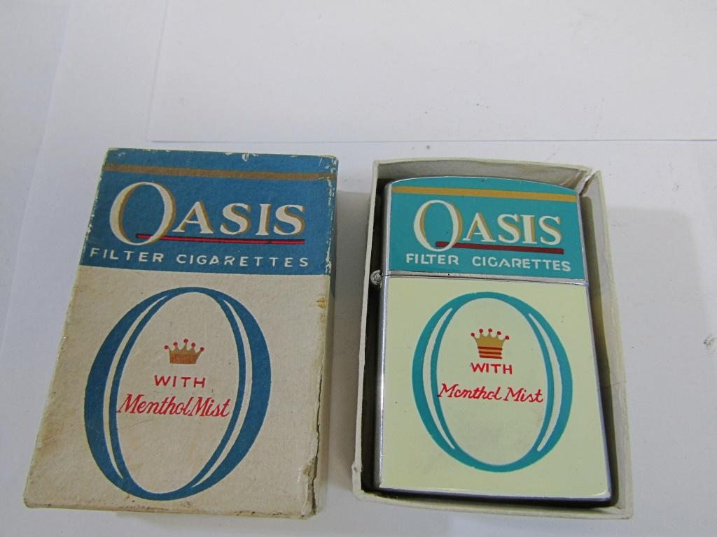 VTG.Continental Advertising Flip Top Lighter Oasis (1 of 5)