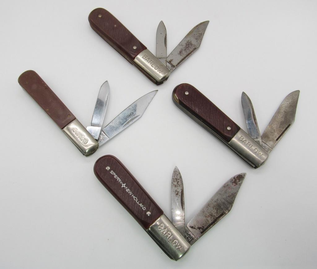 (4) BARLOW POCKET KNIFE LOT (1 of 3)