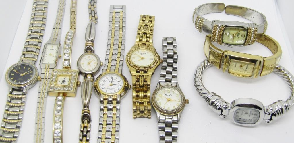 (10) VINTAGE LADIES WATCH LOT (1 of 3)