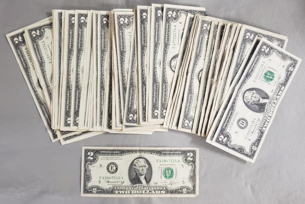(70) $2 FEDERAL RESERVE NOTES (36) 1976 (1 of 2)