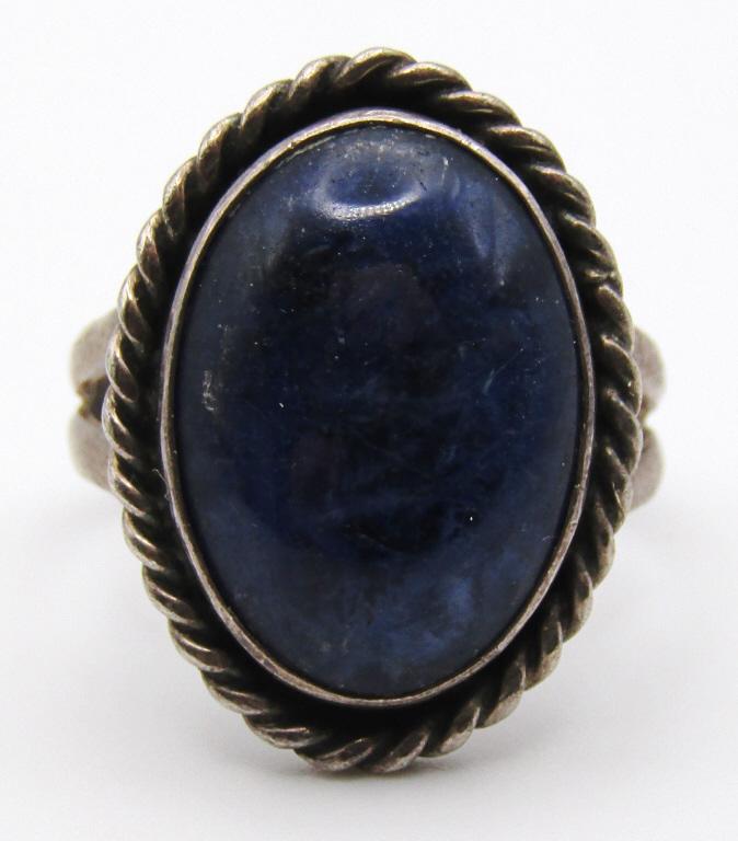 SOUTHWESTERN STERLING SPLIT SHANK RING (1 of 6)