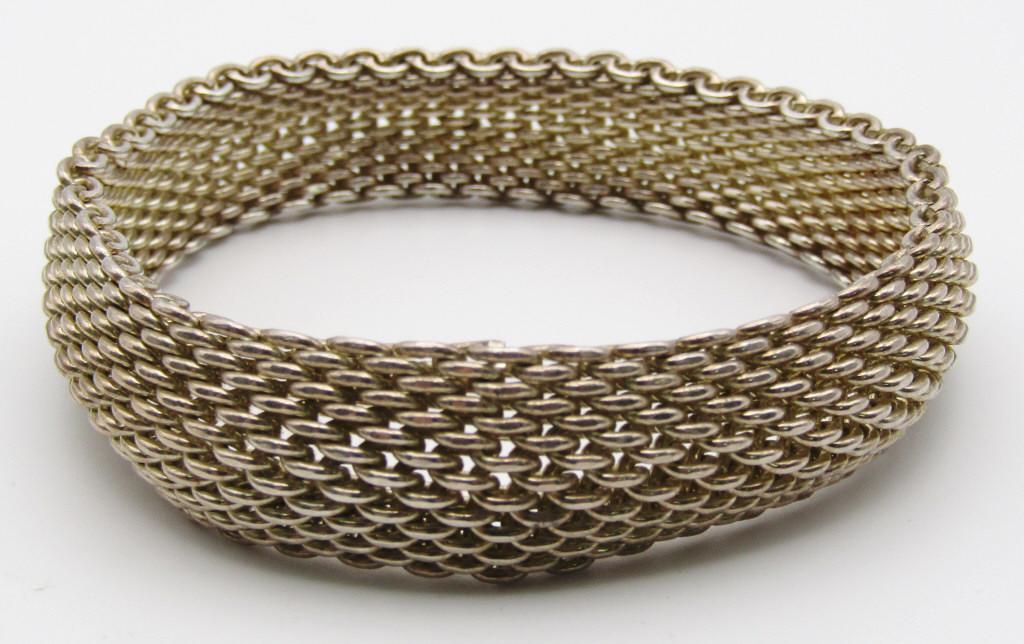 STERLING MULTI-LAYERED LINKED BRACELET (1 of 3)