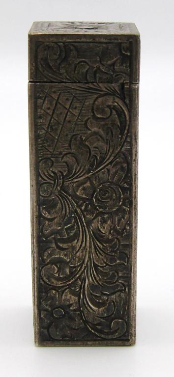 VTG MADE IN ITALY STERLING LIPSTICK COMPACT (1 of 5)