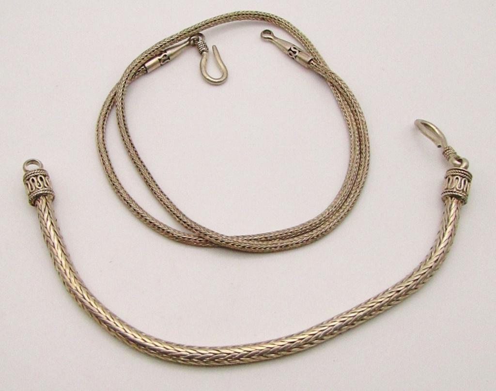 STERLING NECKLACE/CAIN PLUS BONUS (1 of 4)