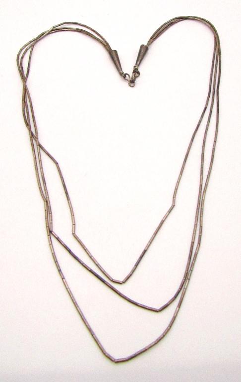 MULTI STRANDED LIQUID STERLING NECKLACE (1 of 3)