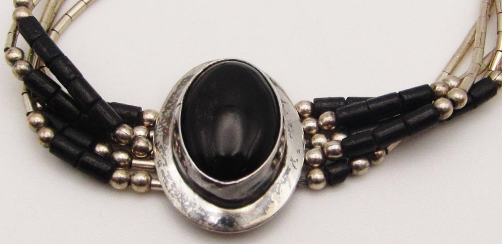 MULTI STRANDED LIQUID STERLING BRACELET (1 of 4)