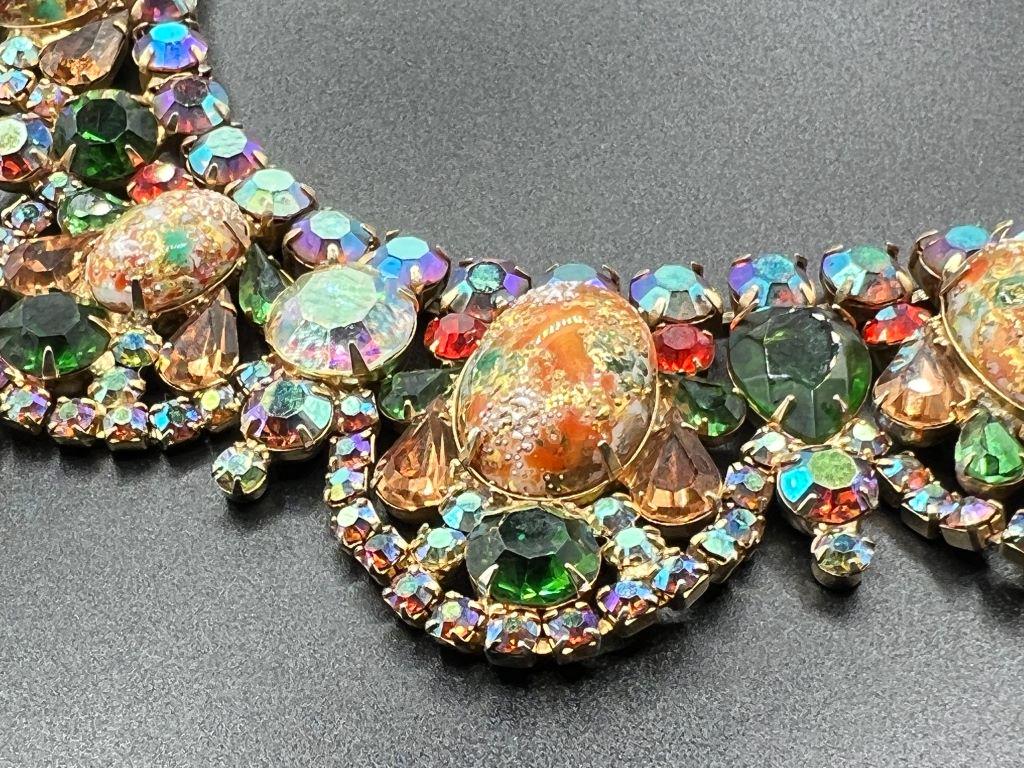 ABSOLUTE ASTOUNDING VINTAGE RHINESTONE NECKLACE (1 of 3)