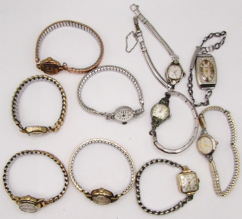 Gruen Lot of Antique Ladies watches: Gruen Lot of Antique Ladies watches