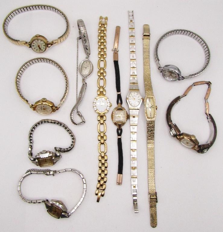 Bulova and Waltham Lot - Vintage Ladies Watches: Bulova and Waltham Lot - Vintage Ladies Watches