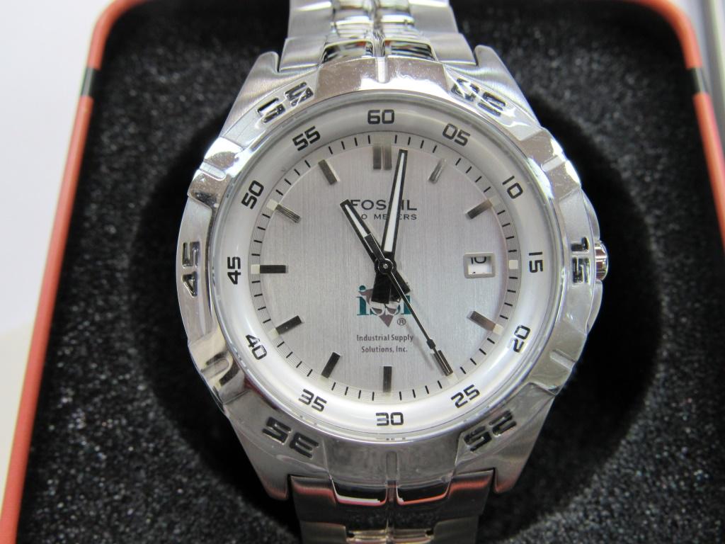 FOSSIL MEN'S CALENDAR WRISTWATCH: FOSSIL MEN'S CALENDAR WRISTWATCH