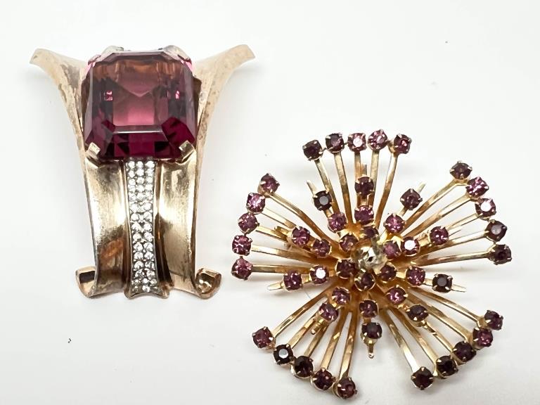 TRIFARI STERLING CLIP , CORO (1 of 3)