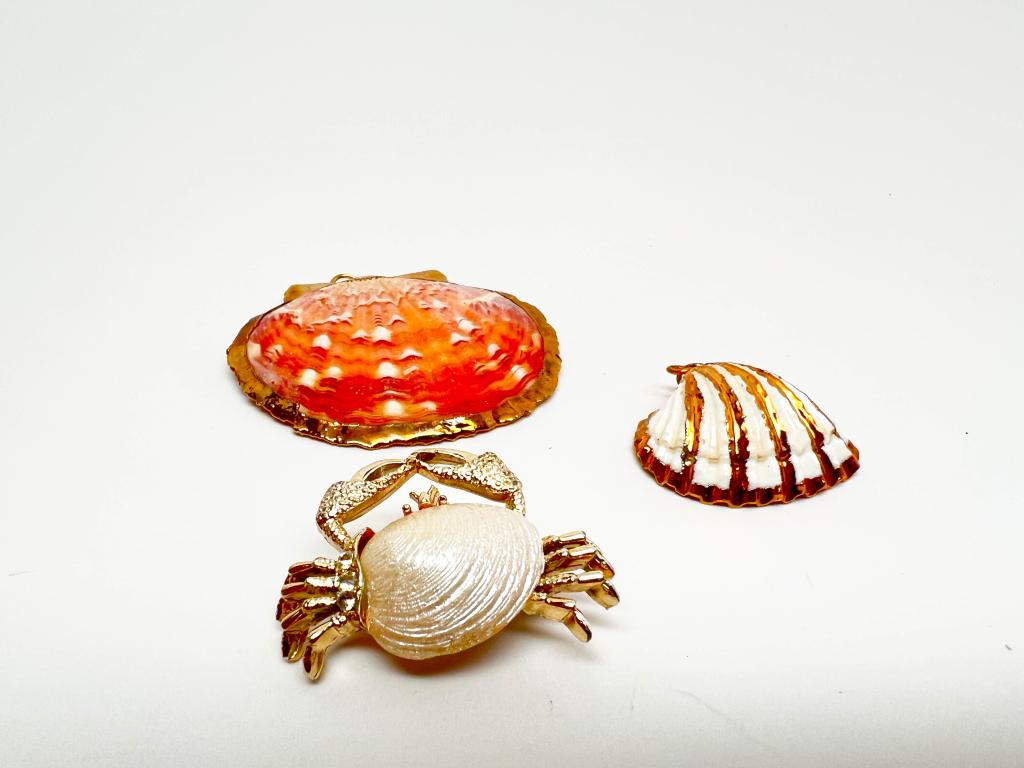 GERRYS CRAB  + SEASHELLS LOT (1 of 2)