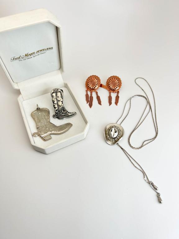COWBOY LOT + COPPER: COWBOY LOT, SADDLE, COPPPER +