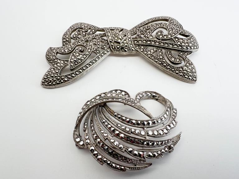MARCASITE ? VINTAGE BROOCHES: MARCASITE ? VINTAGE BROOCHES