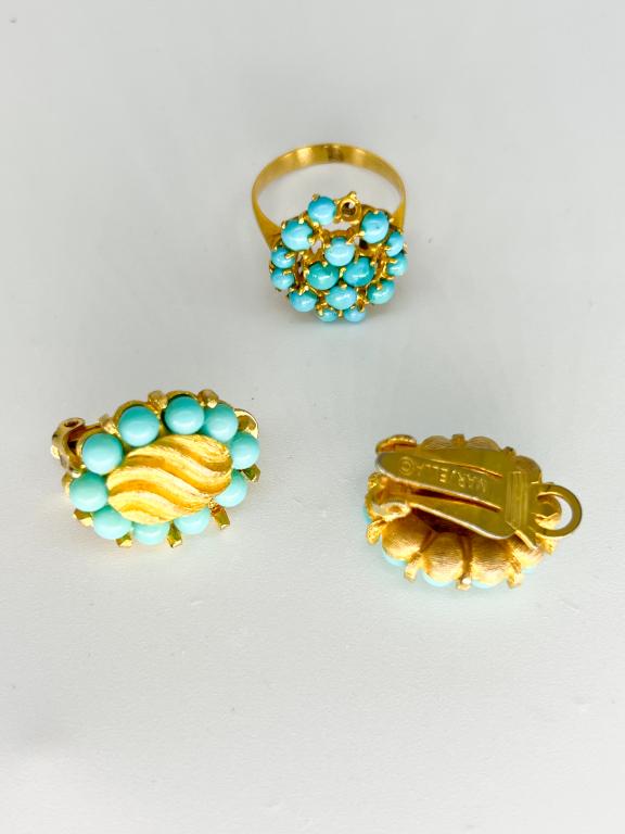 MARVELLA NECKLACE, RING, EARRINGS SET (1 of 2)