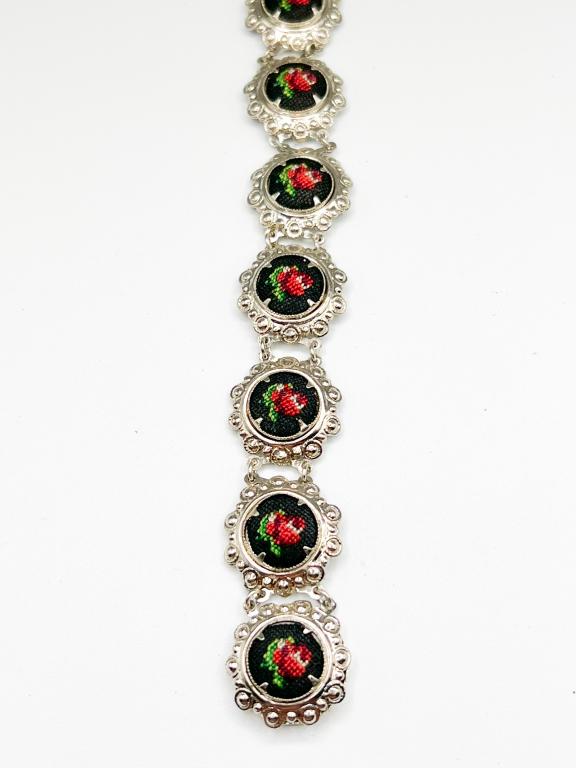 UNIQUE AUSTRIAN ROSES BRACELET (1 of 4)