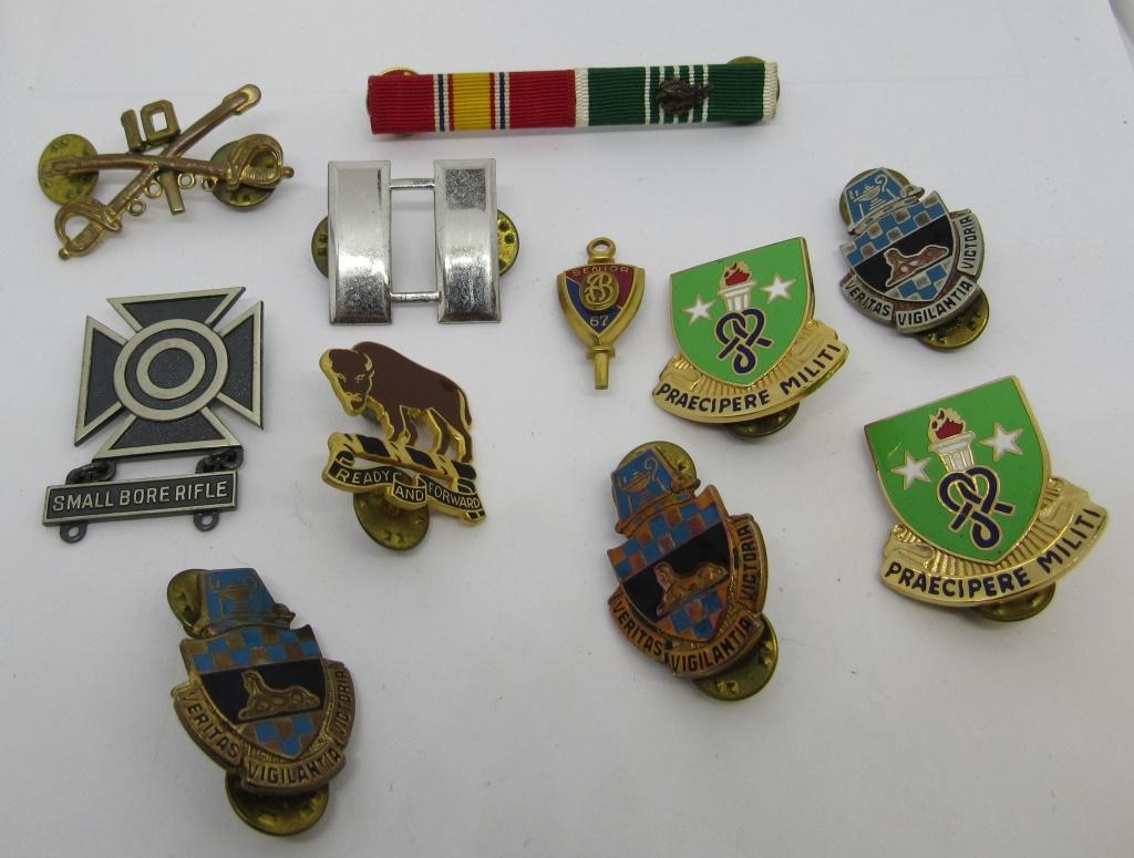 STERLING MILITARY PIN SMALL BORE RIFLE; (1 of 2)