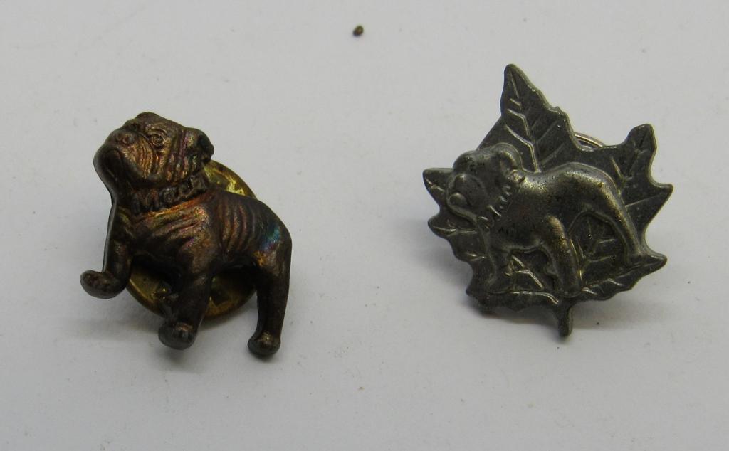 (2) MACK TRUCK BULL DOG PINS (1 of 2)