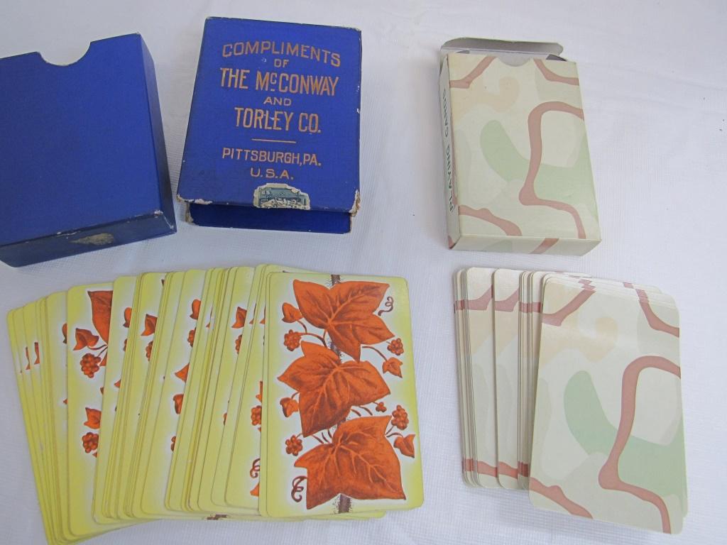 (2) PLAYING CARD SETS!McCONWAY+ ADDAM HUSAYN (1 of 2)