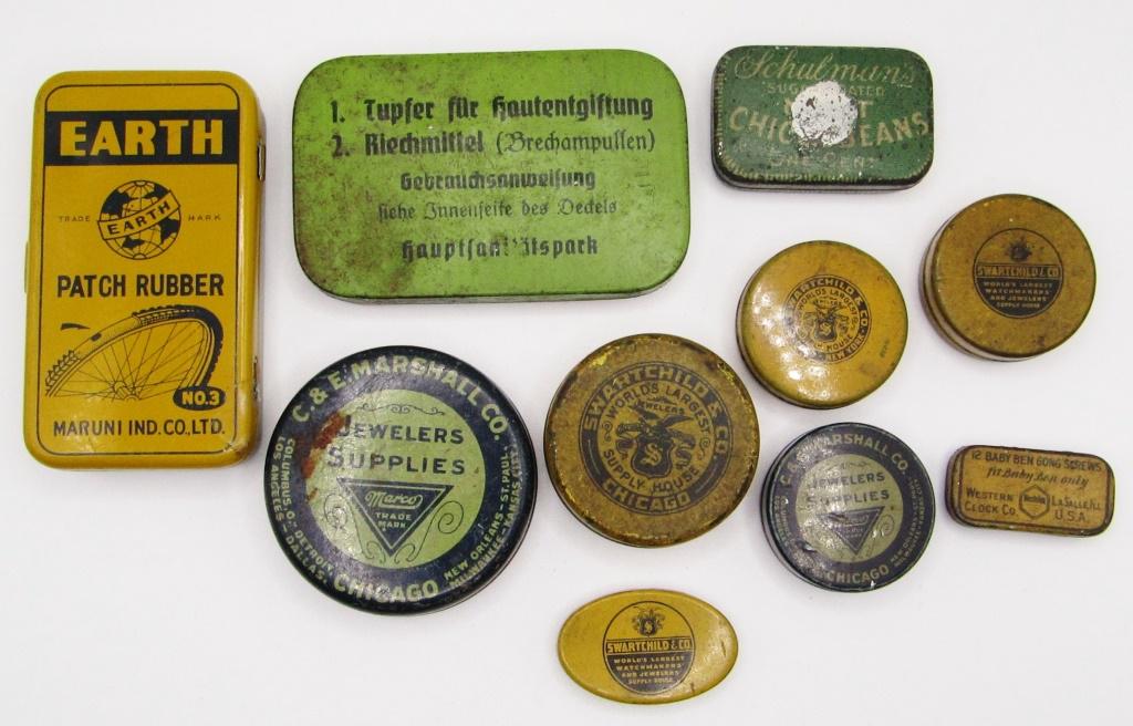 SMALL VINTAGE TINS! (1 of 2)
