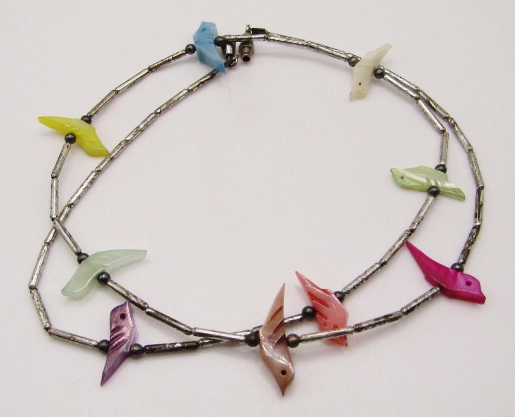 SOUTHWESTERN LIQUID STERLING NECKLACE (1 of 3)