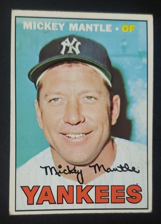 1967 TOPPS #150 MICKEY MANTLE VGEX (1 of 2)