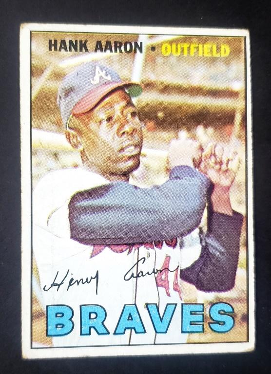 1967 TOPPS #250 HANK AARON VGEX (1 of 2)