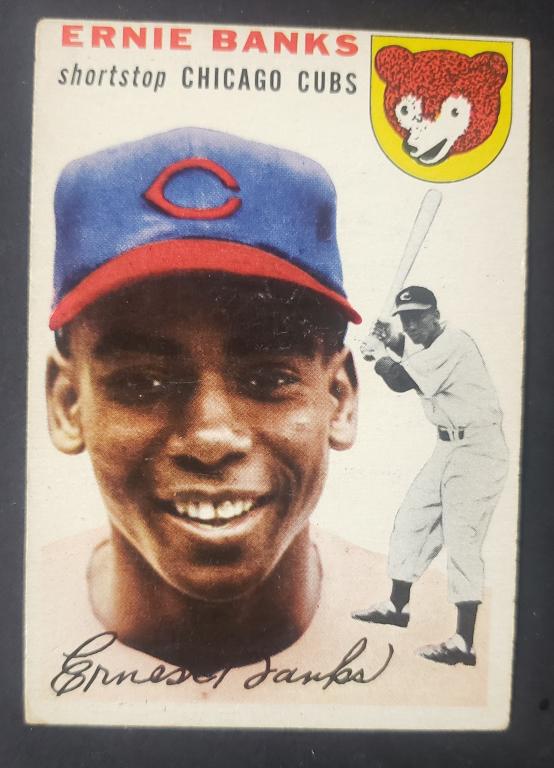 1954 TOPPS #94 ERNIE BANKS ROOKIE VGEX (1 of 2)