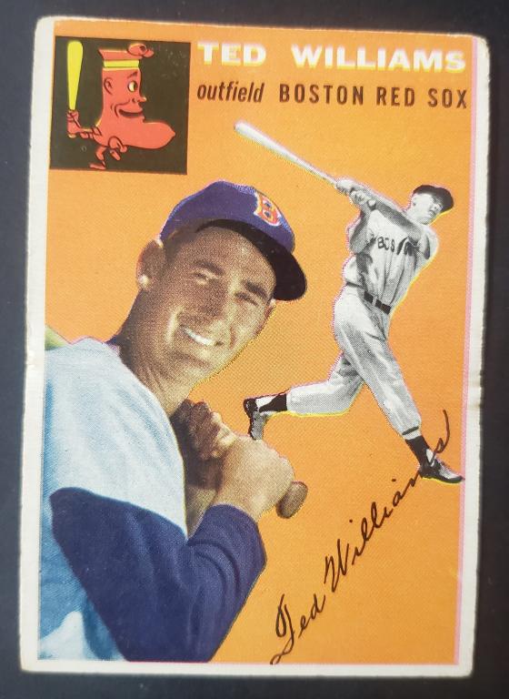 1954 TOPPS #1 TED WILLIAMS VGEX (1 of 2)