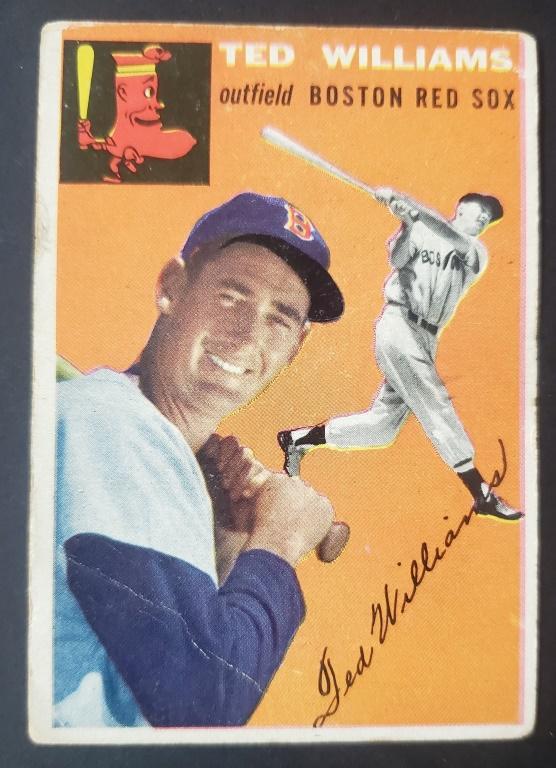 1954 TOPPS #1 TED WILLIAMS VG (1 of 2)