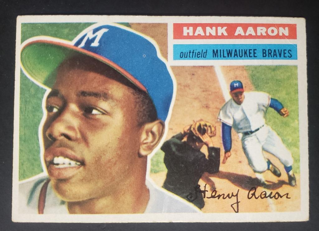 1956 TOPPS #31 HANK AARON VGEX (1 of 2)