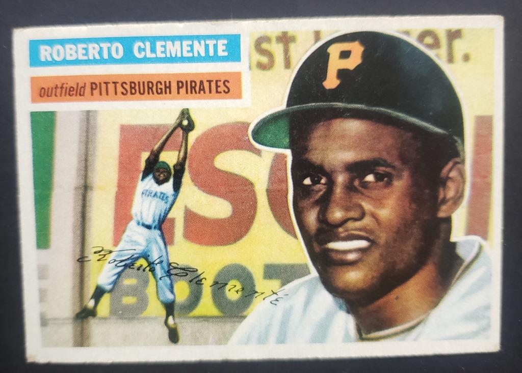 1956 TOPPS #33 ROBERTO CLEMENTE VGEX+ (1 of 2)