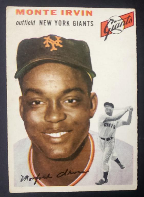 1954 TOPPS #3 MONTE IRVIN HOFer VGEX+ (1 of 2)