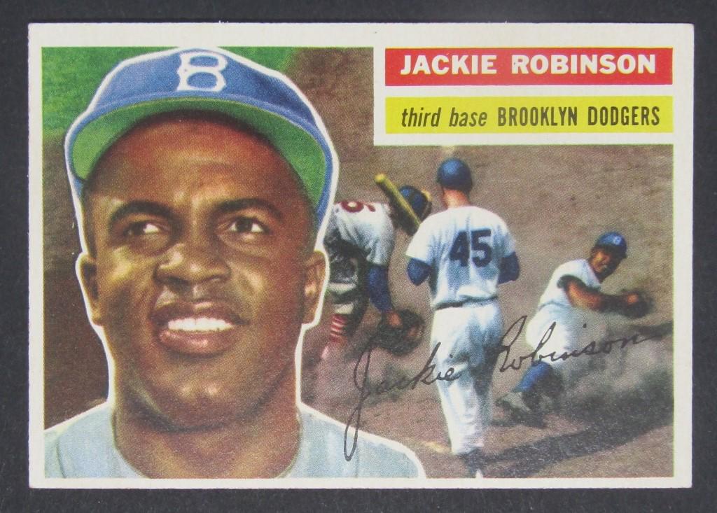 1956 TOPPS #30 JACKIE ROBINSON EM (1 of 2)