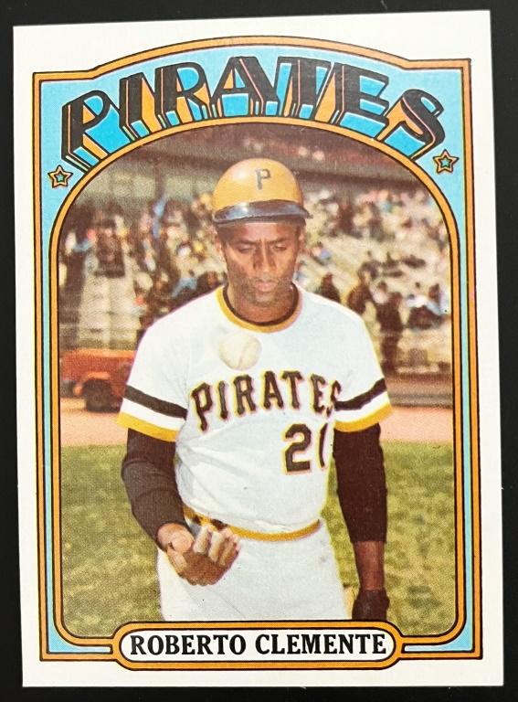 1972 TOPPS #309 ROBERTO CLEMENTE NM/MINT (1 of 2)