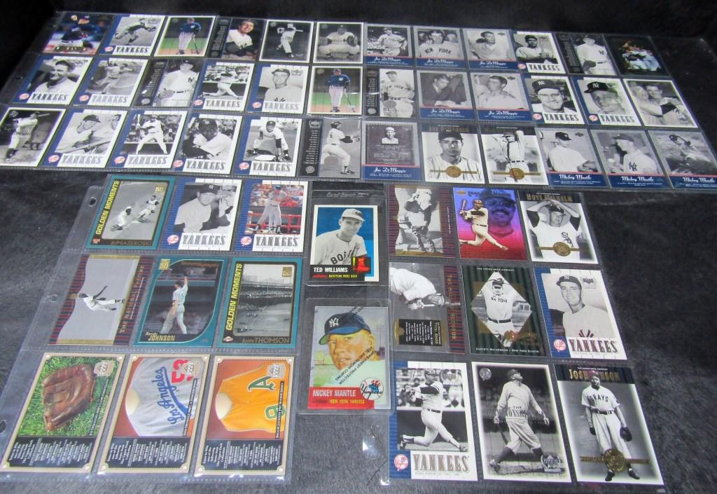 elite HOFer LOT - TOPPS FINEST CHROME MANTLE, (1 of 8)