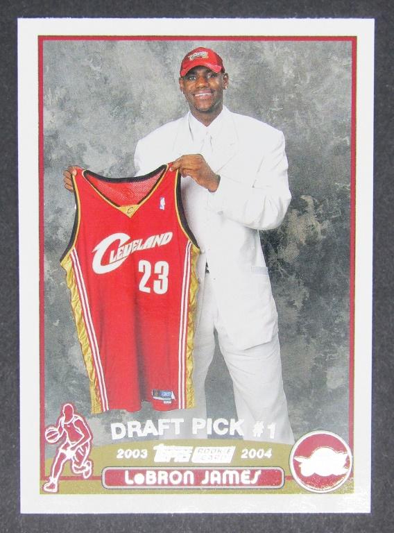 2003-2004 Lebron James TOPPS Rookie card #221 (1 of 2)