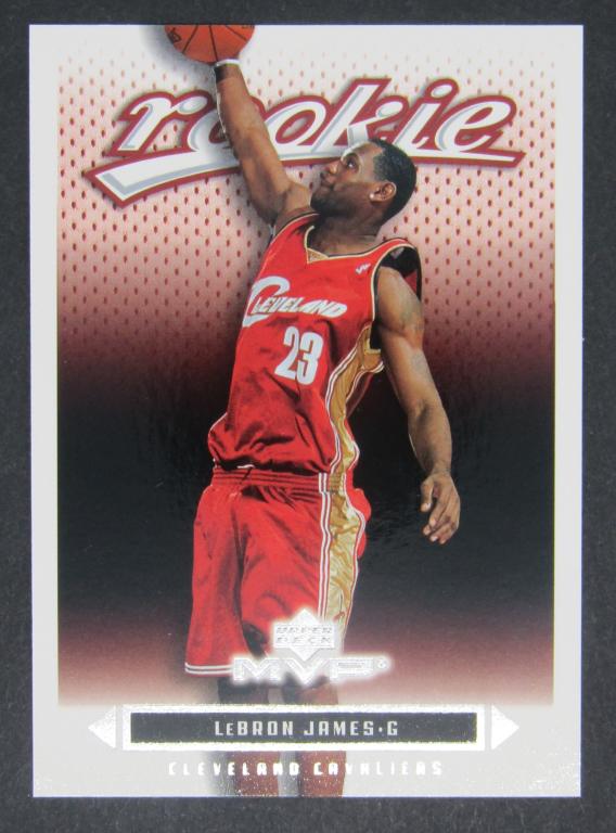 2003-04 Upper Deck MVP LeBron James Rookie (1 of 2)