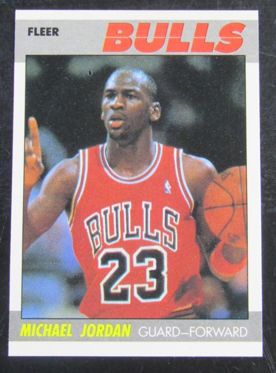 1987-88 Fleer #59 Michael Jordan: 2nd YEAR CARD - BEAUTIFUL NM/MT