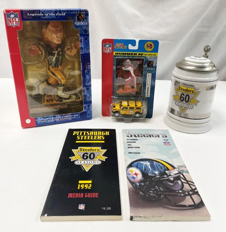 STEELERS LOT! Vintage Ben Bobblehead, Stein + (1 of 16)