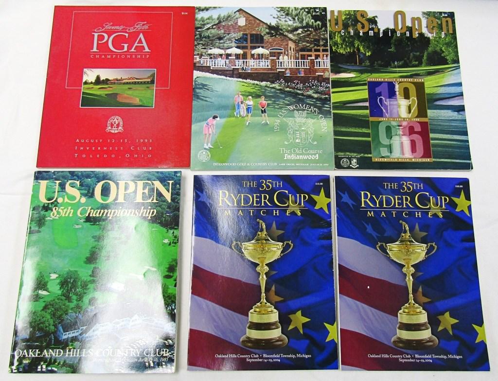 Golf Championship Guidebooks (1 of 2)