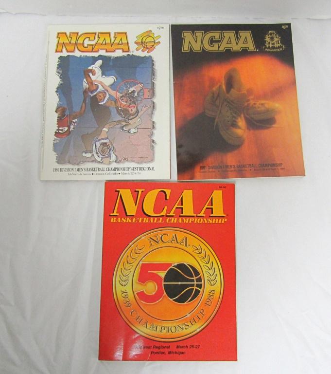 NCAA Men's Basketball Championship Programs (1 of 6)